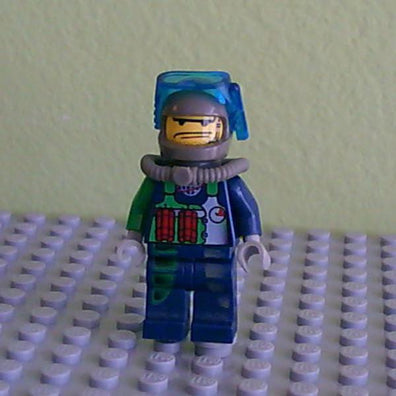 LEGO Minifigure-Crunch, Mission Deep Sea-Alpha Team / Mission Deep Sea-ALP016-Creative Brick Builders